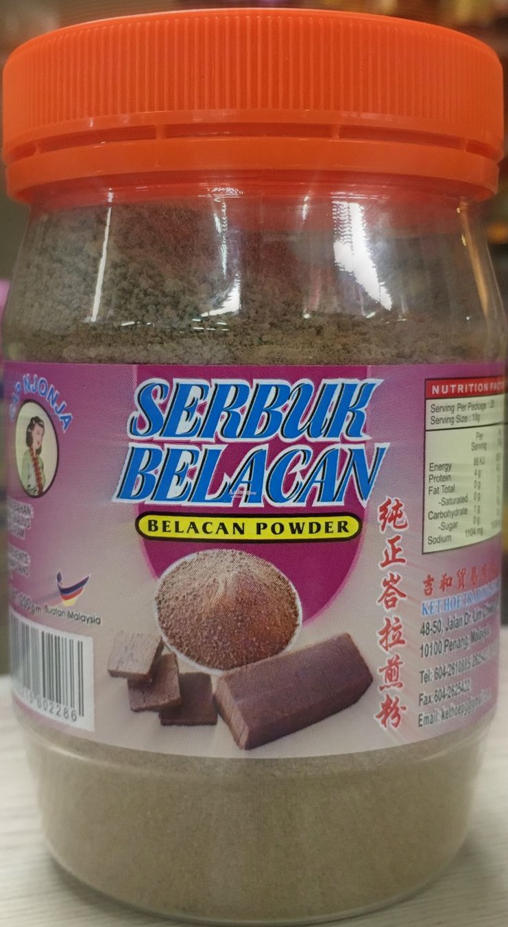 Belachan Powder Bottled 200g – Nyonyalicious