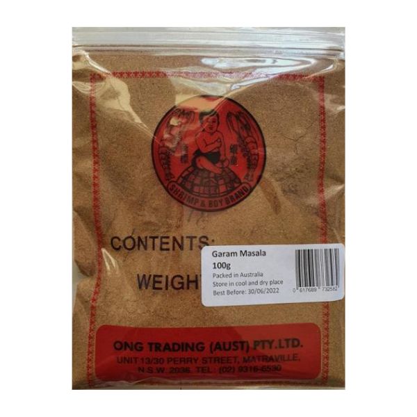 Garam Masala 100g Nyonyalicious