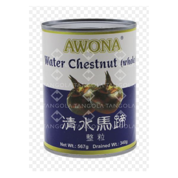 Awona Whole Water Chestnut 565 g Nyonyalicious